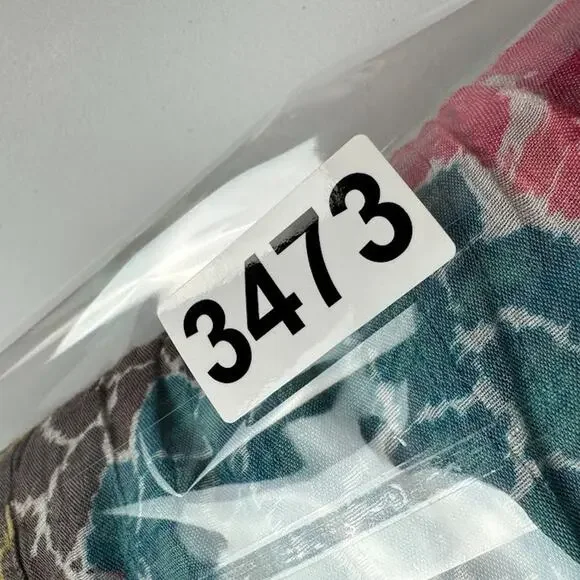 Fig And Flowers Top Womens 3X Pink Floral Long Sleeve Lightweight Boho Cottage - Picture 13 of 13